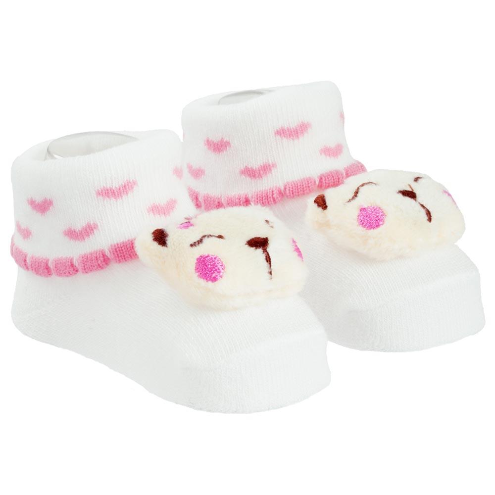 Meia Bichinho Bebe Pimpolho Led 00-15 Brilha