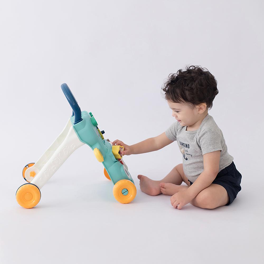 Andador Empurrador Infantil Com Som Interativo Pimpolho