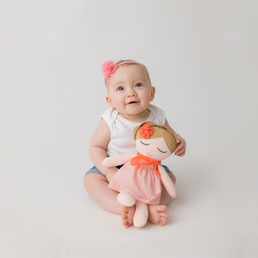 Boneca De Pelúcia 30cm Feminino Pimpolho