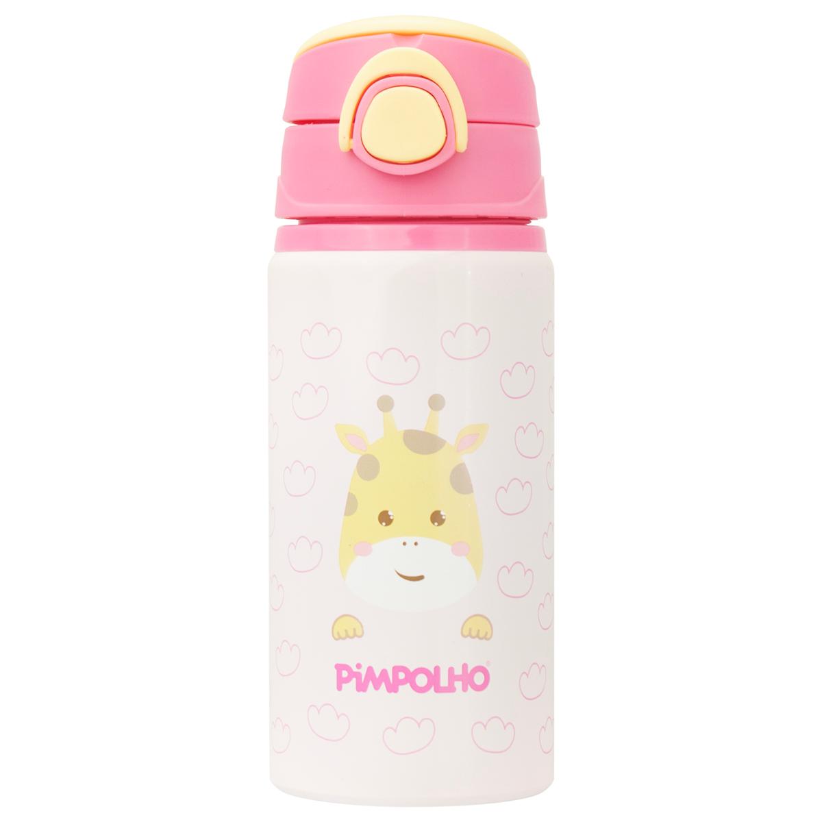 Garrafa De Alumínio Infantil 500ml Pimpolho BPA Free
