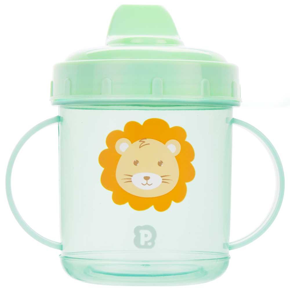 Copo Infantil Pimpolho Bico Rígido 220ml Alça Anatômico