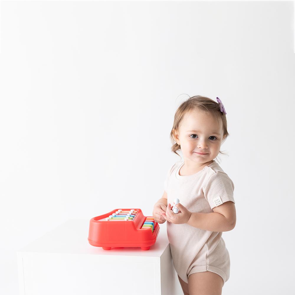 Mini Piano Xilofone Infantil Pimpolho