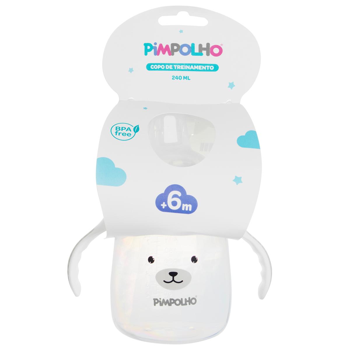 Copo De Treinamento 240ml Urso Infantil Pimpolho