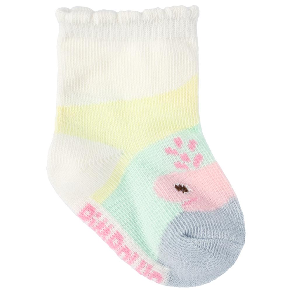 Kit Meia Semaninha Com 7 Prs 00-15 Feminino Pimpolho
