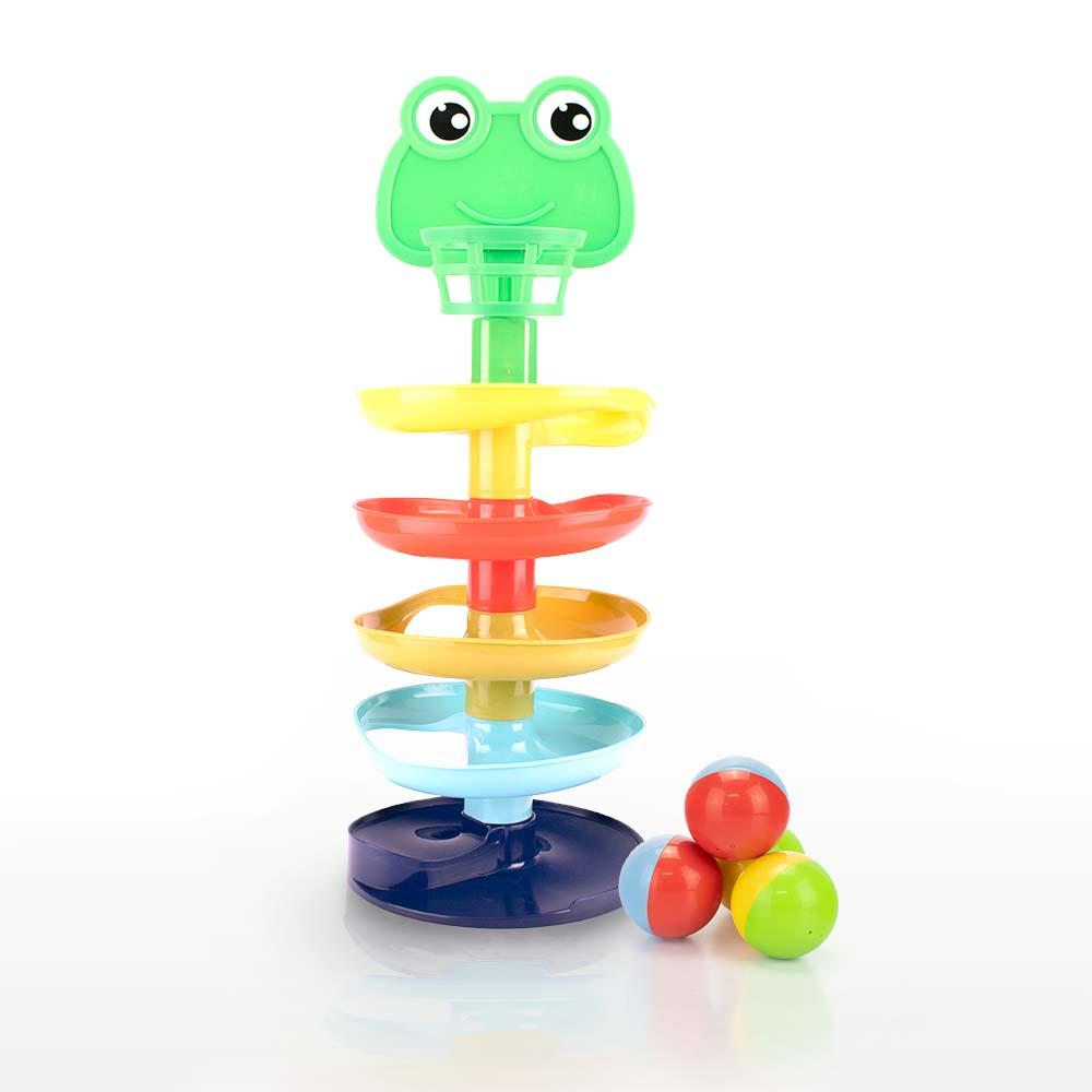 Torre Interativa Infantil Pimpolho Colorida Sapinho