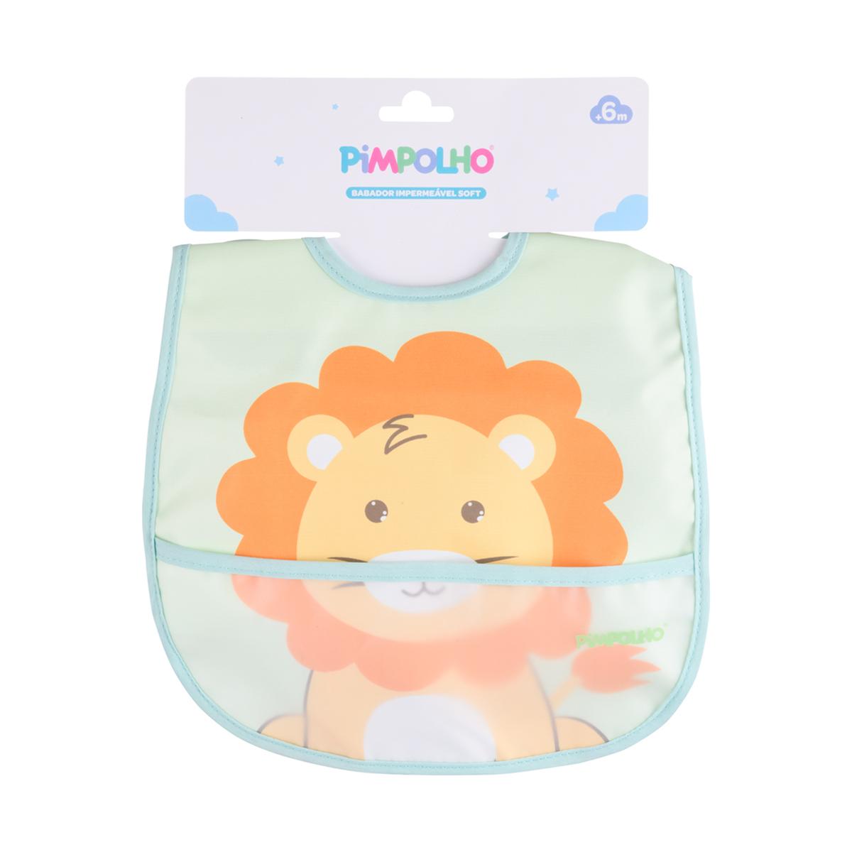 Babador Infantil Impermeável Cata-Migalhas Pimpolho