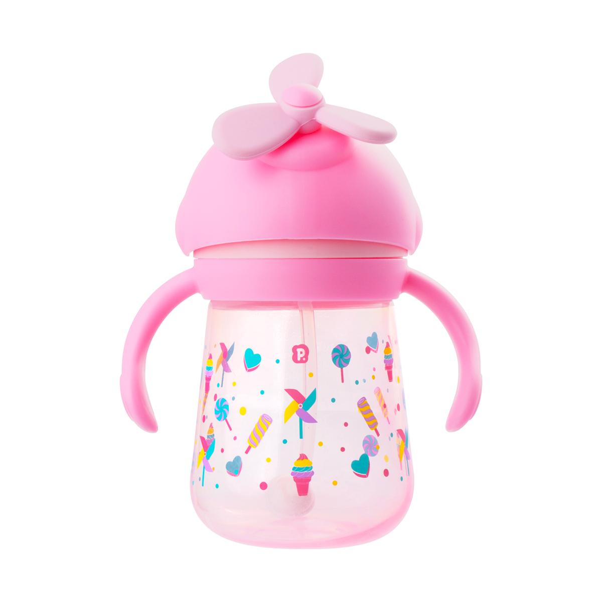 Copo Divertido Com Hélice 330ml Infantil Pimpolho