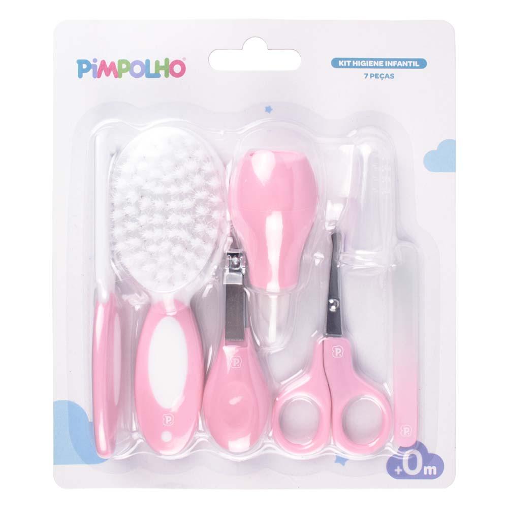 Kit Higiene 7 Peças Infantil Pimpolho