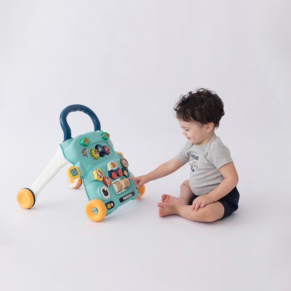 Andador Empurrador Infantil Com Som Interativo Pimpolho