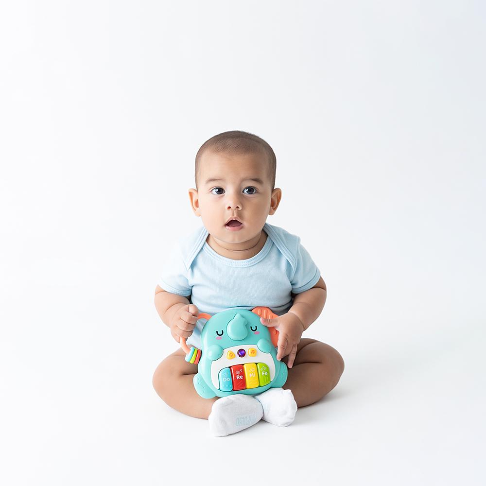 Piano Musical Elefante Infantil Pimpolho
