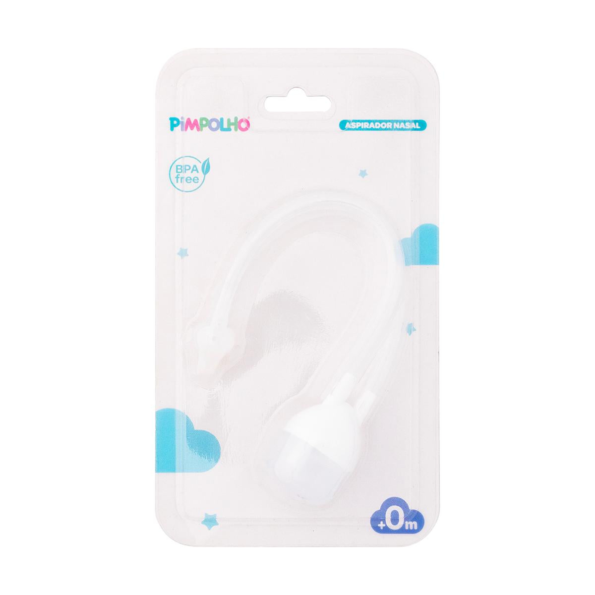 Aspirador Nasal Transparente Com Sucção Bebê Pimpolho
