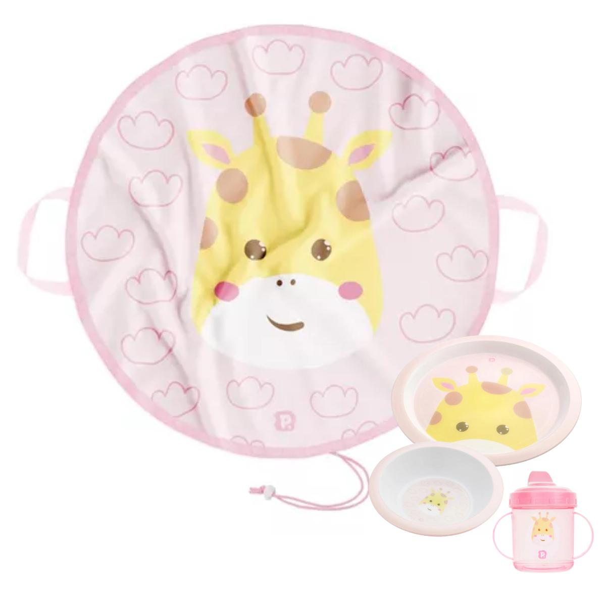 Kit Introdução Alimentar Bebê Pimpolho 4 Peças