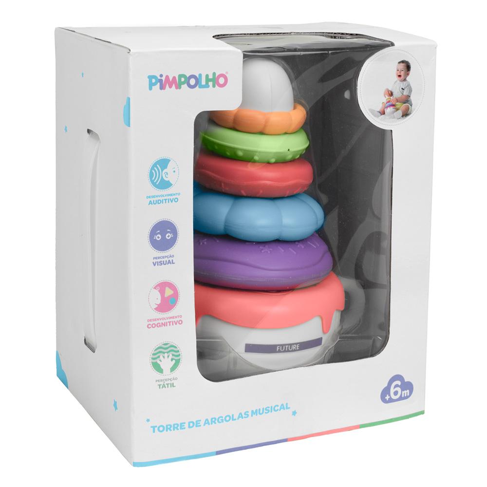 Torre De Argolas Musical Infantil Pimpolho