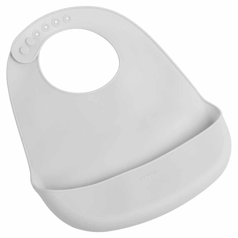 Babador De Silicone Soft Infantil Com Pega Migalhas Pimpolho