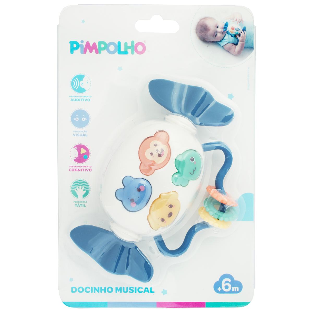 Brinquedo Musical Em Formato Doce Sortido Pimpolho