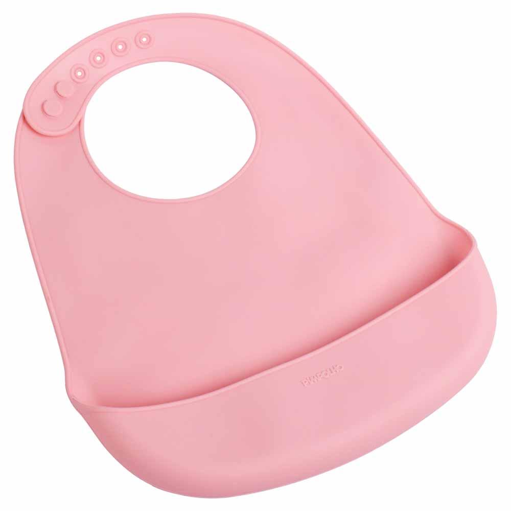 Babador De Silicone Soft Infantil Com Pega Migalhas Pimpolho