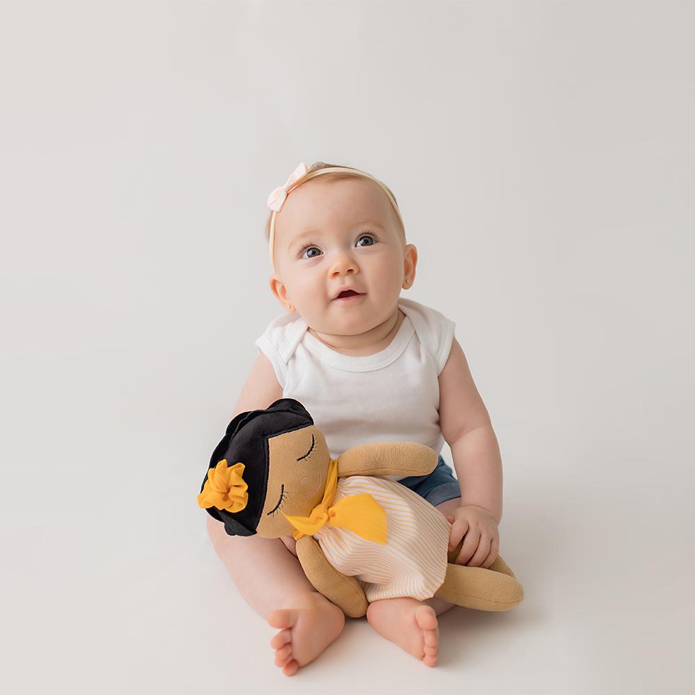Boneca De Pelúcia 30cm Feminino Pimpolho