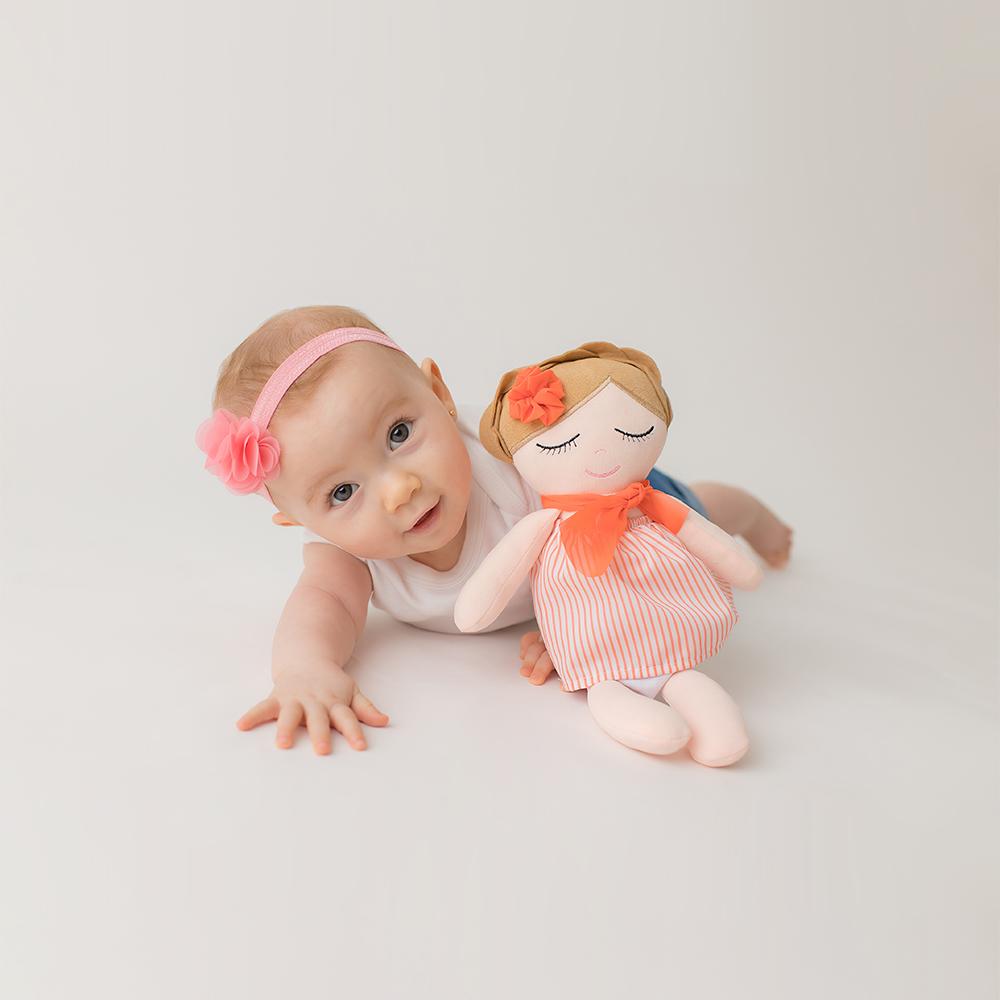 Boneca De Pelúcia 30cm Feminino Pimpolho