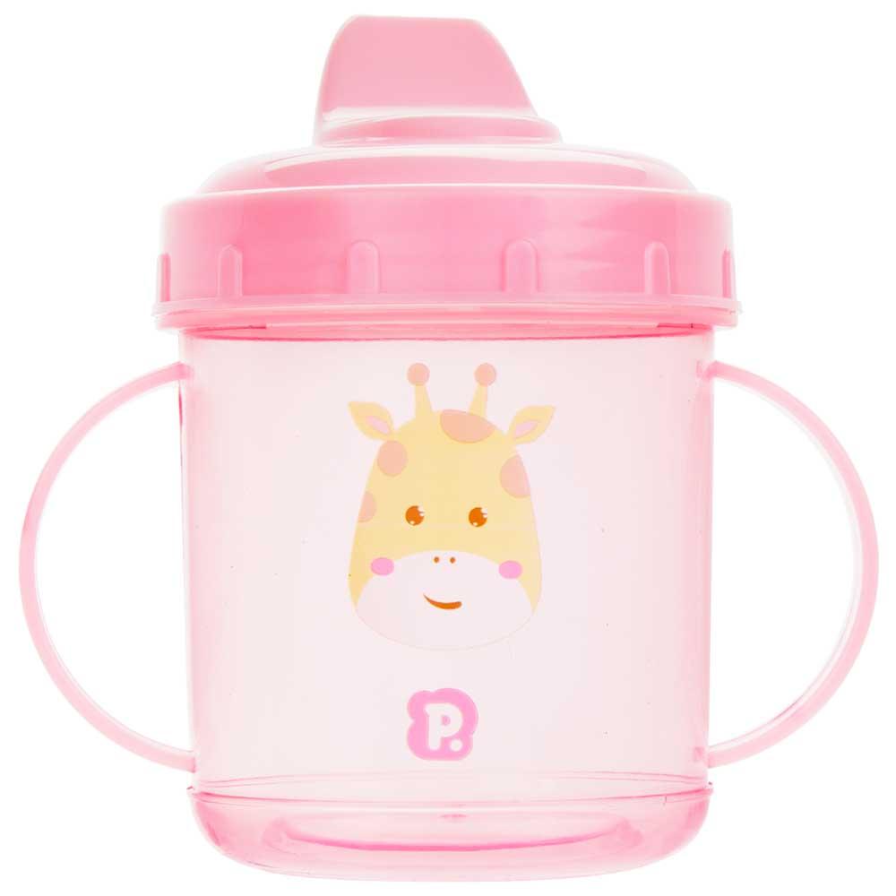 Copo Infantil Pimpolho Bico Rígido 220ml Alça Anatômico