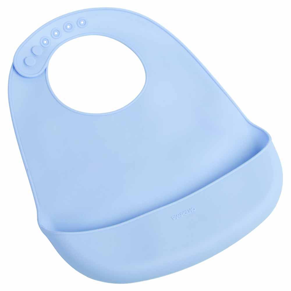 Babador De Silicone Soft Infantil Com Pega Migalhas Pimpolho