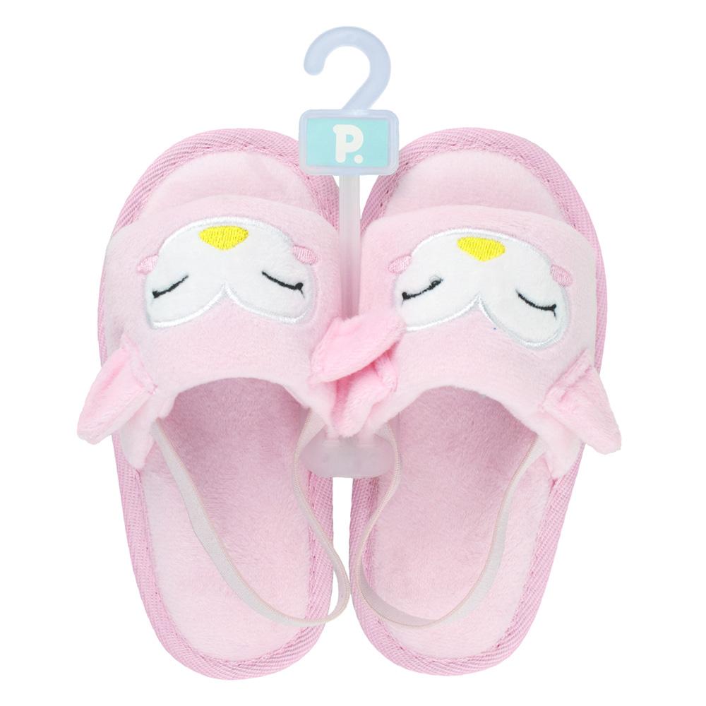 Pantufa Slipper Kids Rosa Coruja Feminina Pimpolho