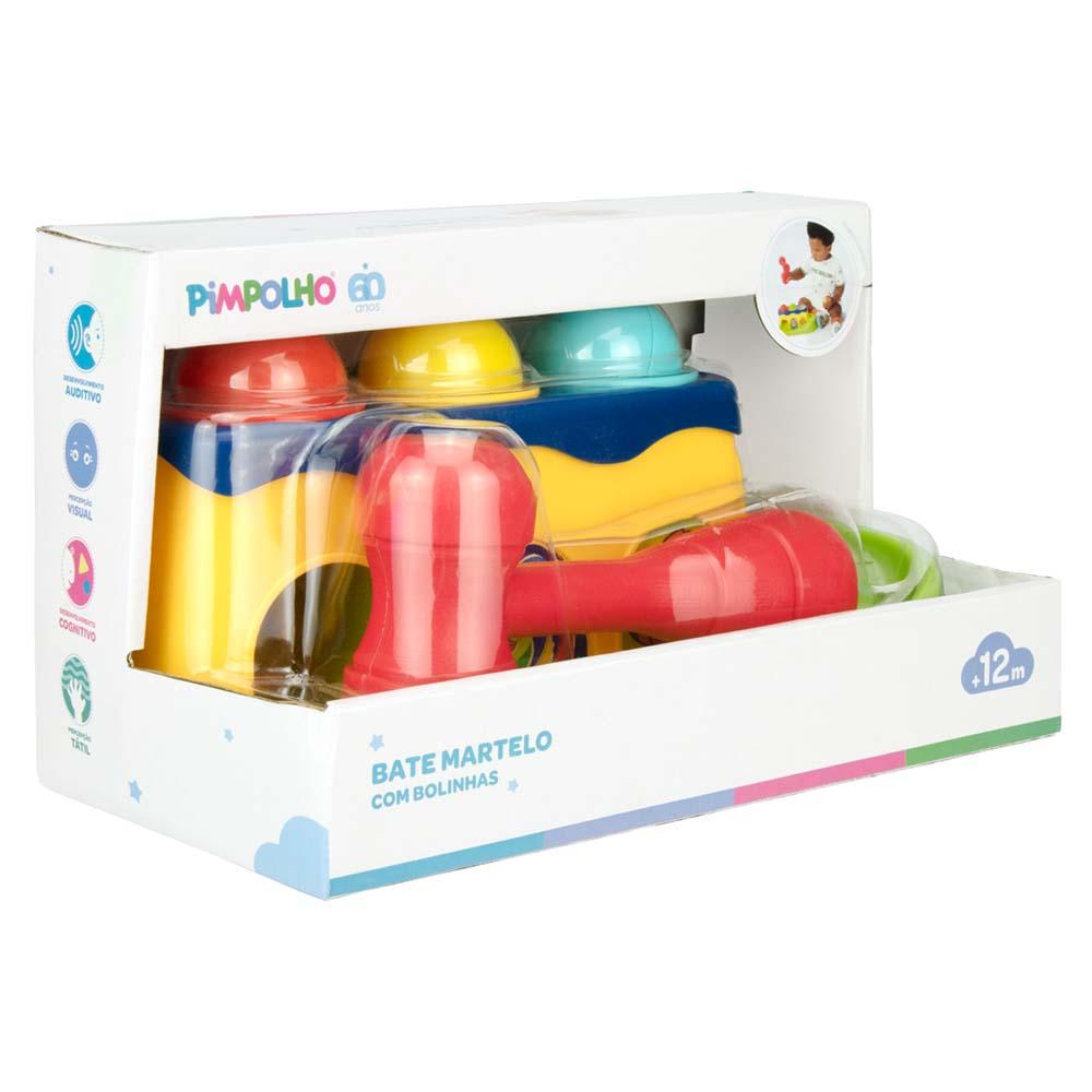 Martelinho Bate Bola Infantil Coordenação Pimpolho