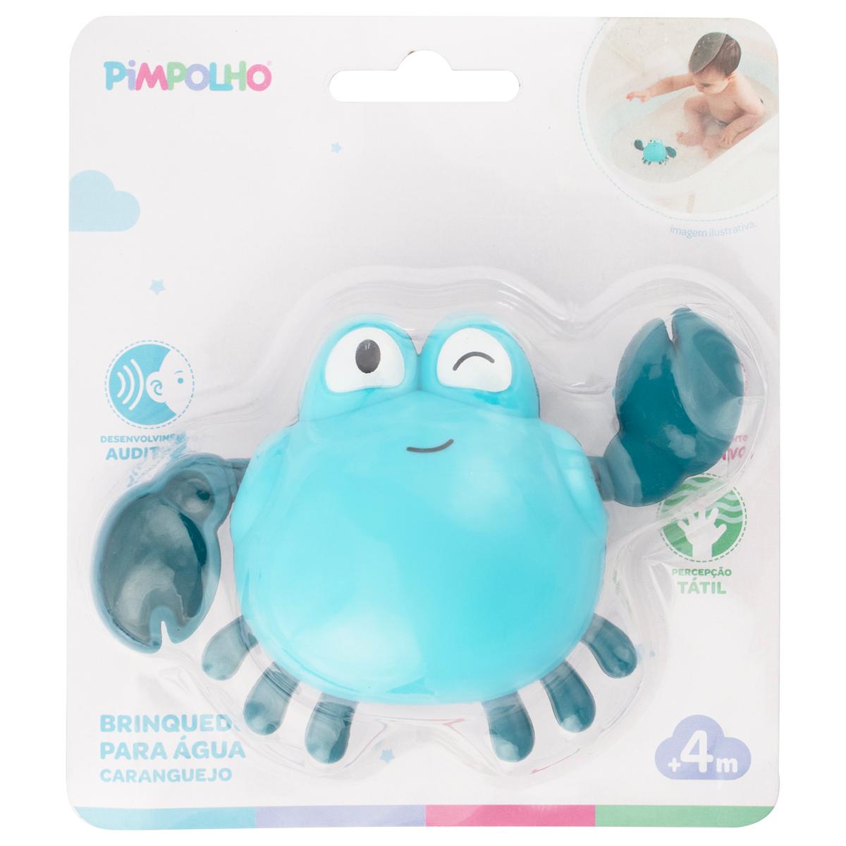 Brinquedo De Dar Corda Caranguejo Masculino Pimpolho