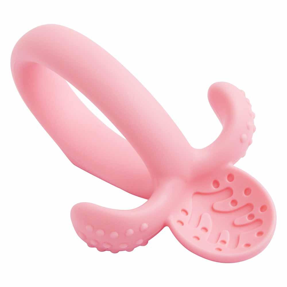 Colher De Treinamento Silicone Soft Rosa Feminino Pimpolho