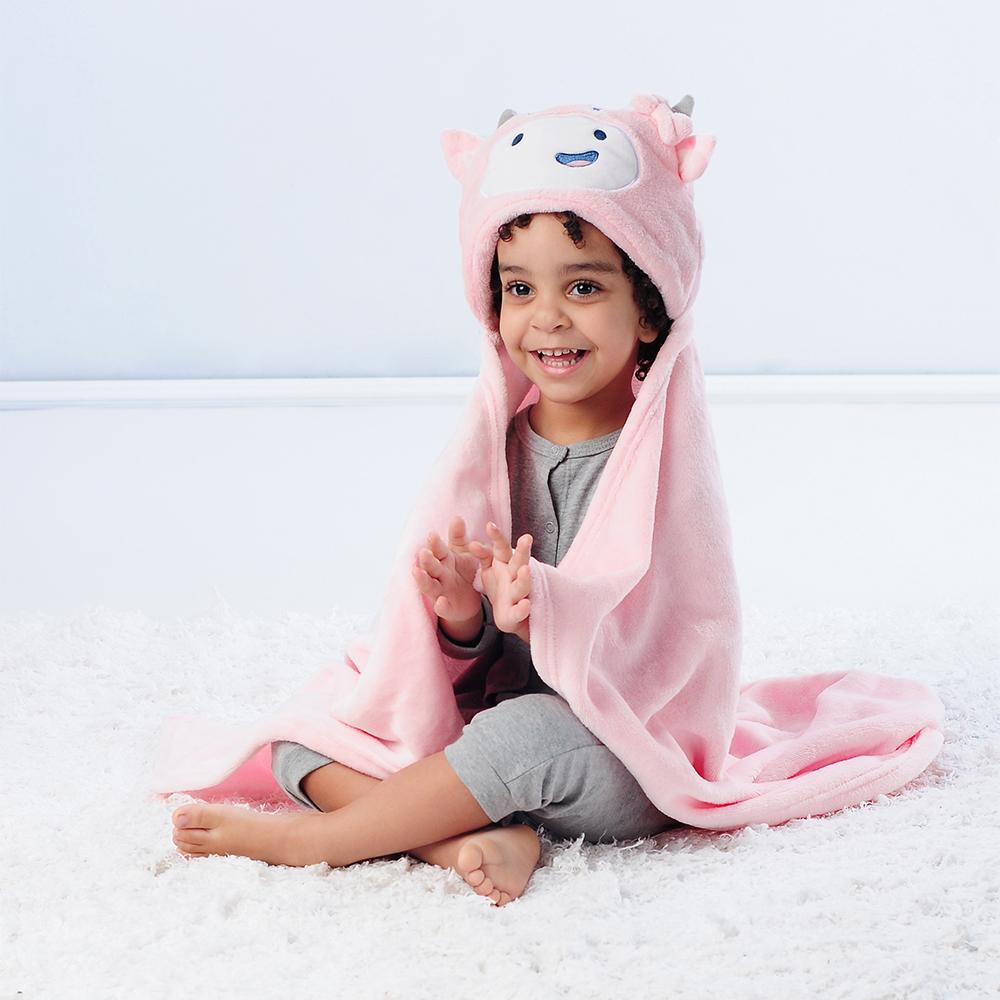 Manta Com Capuz 75x100cm Infantil Pimpolho