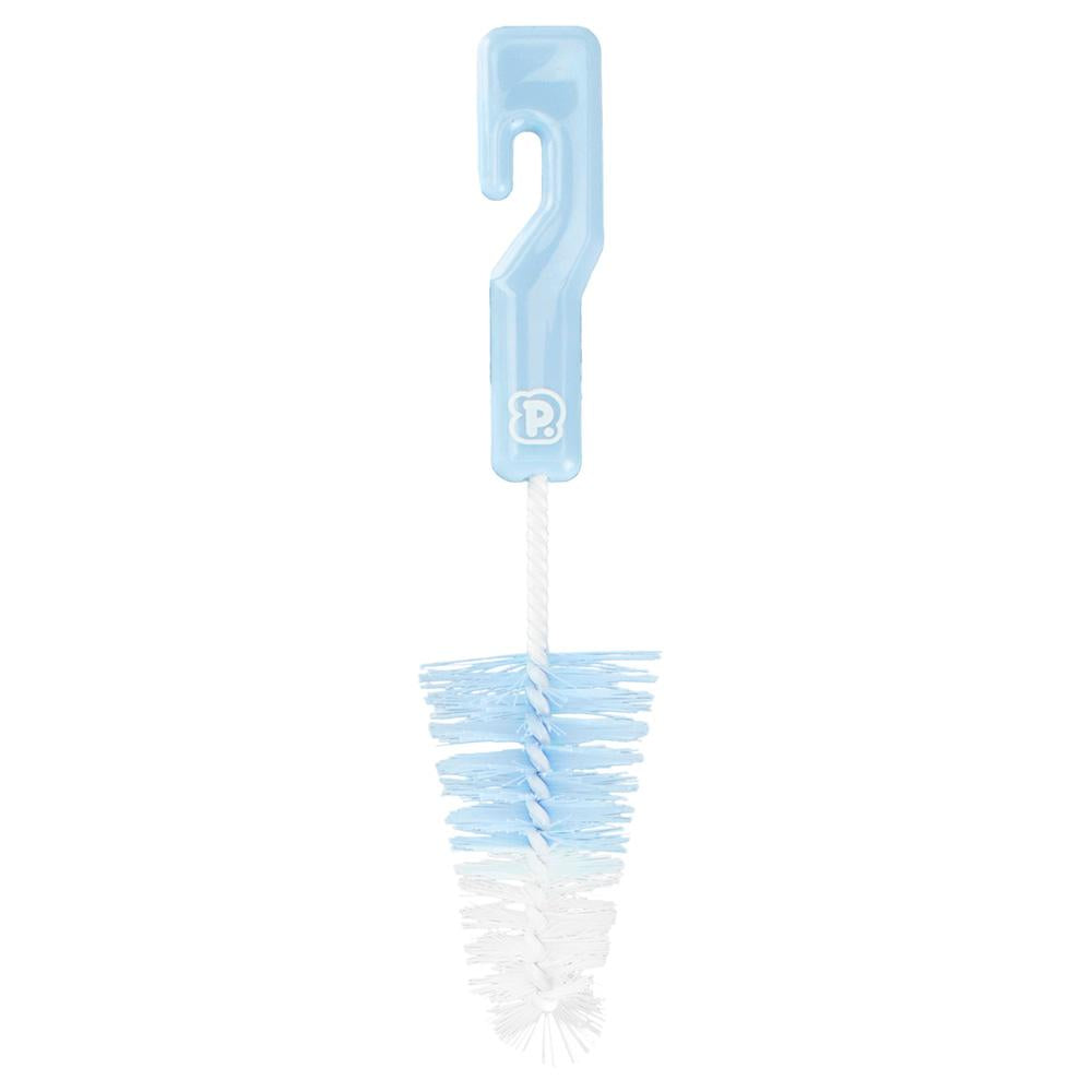 Kit Higienizador Mamadeiras Pimpolho Com Esponja 2 Unid Azul