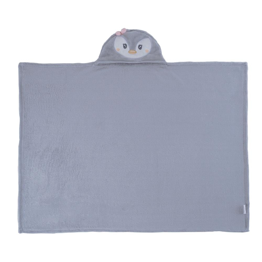 Manta Com Capuz 75x100cm Infantil Pimpolho