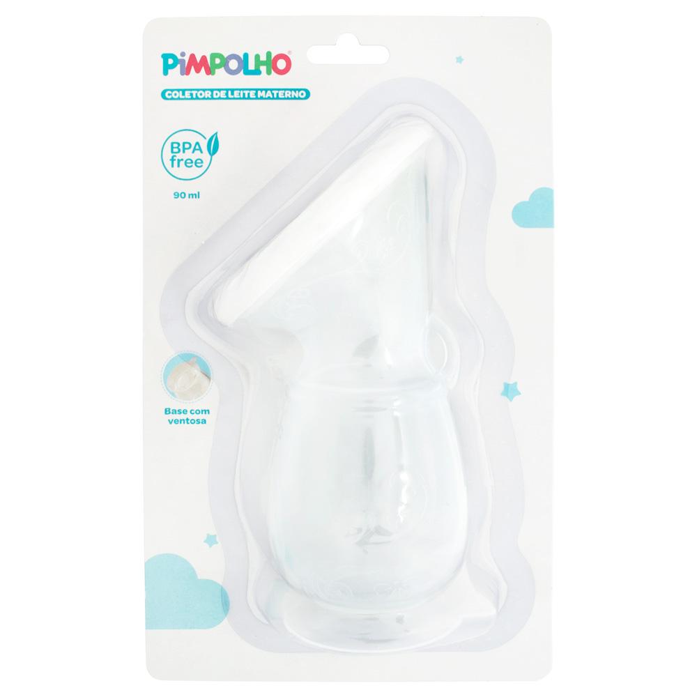 Coletor Leite Materno Manual Silicone BPA Free 90ml Pimpolho