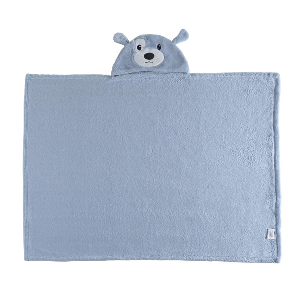 Manta Com Capuz 75x100cm Infantil Pimpolho