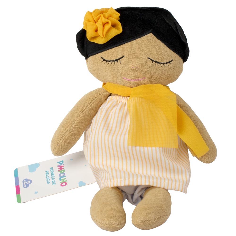 Boneca De Pelúcia 30cm Feminino Pimpolho