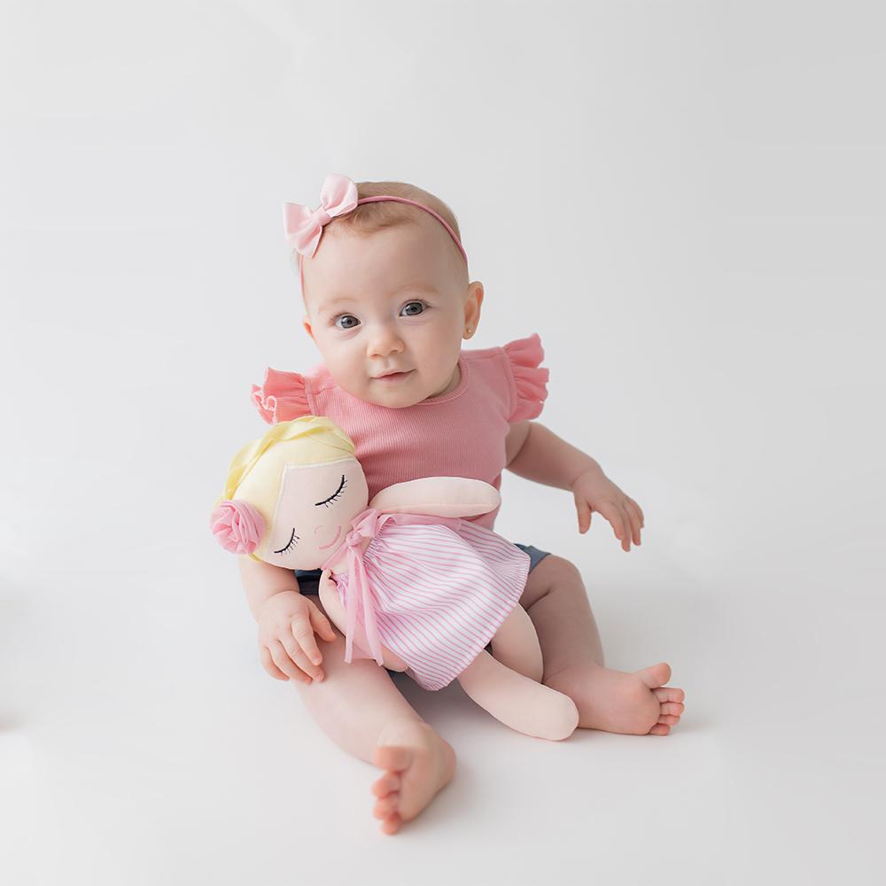 Boneca De Pelúcia 30cm Feminino Pimpolho