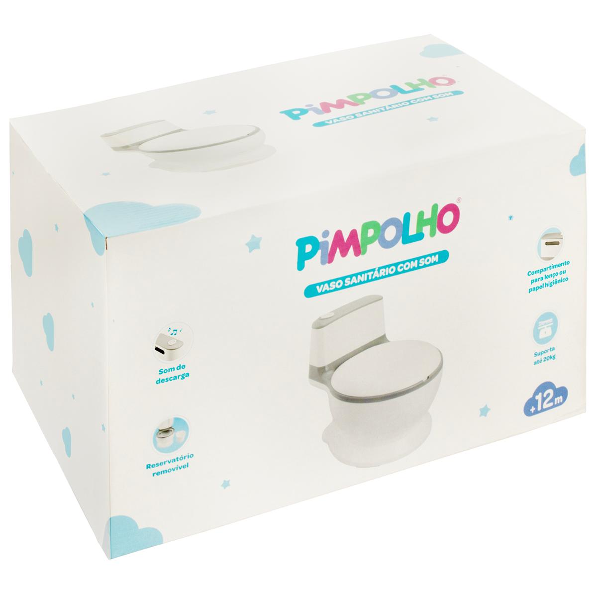 Pinico Troninho Privadinha Infantil 12m+ Com Som Pimpolho