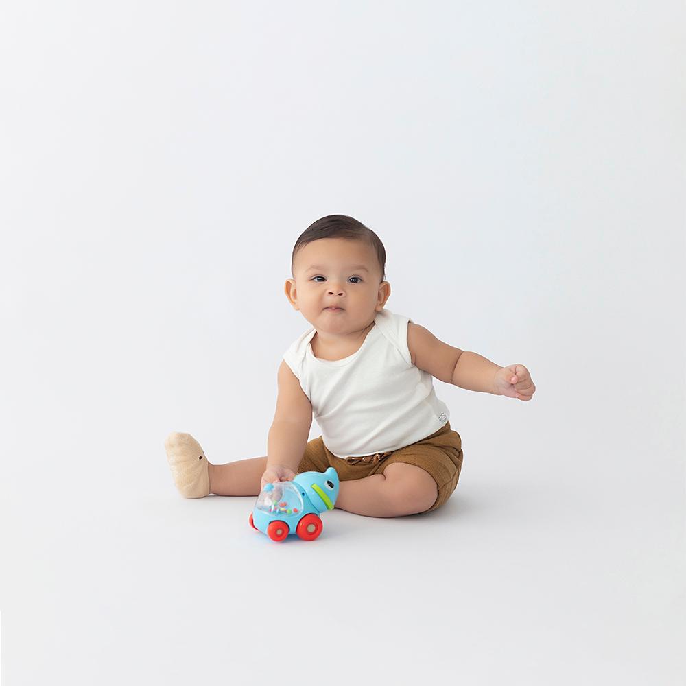 Chocalho Elefante Infantil Pimpolho Carrinho 0-24 meses