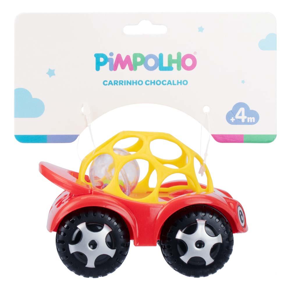 Carrinho Chocalho Unissex Pimpolho