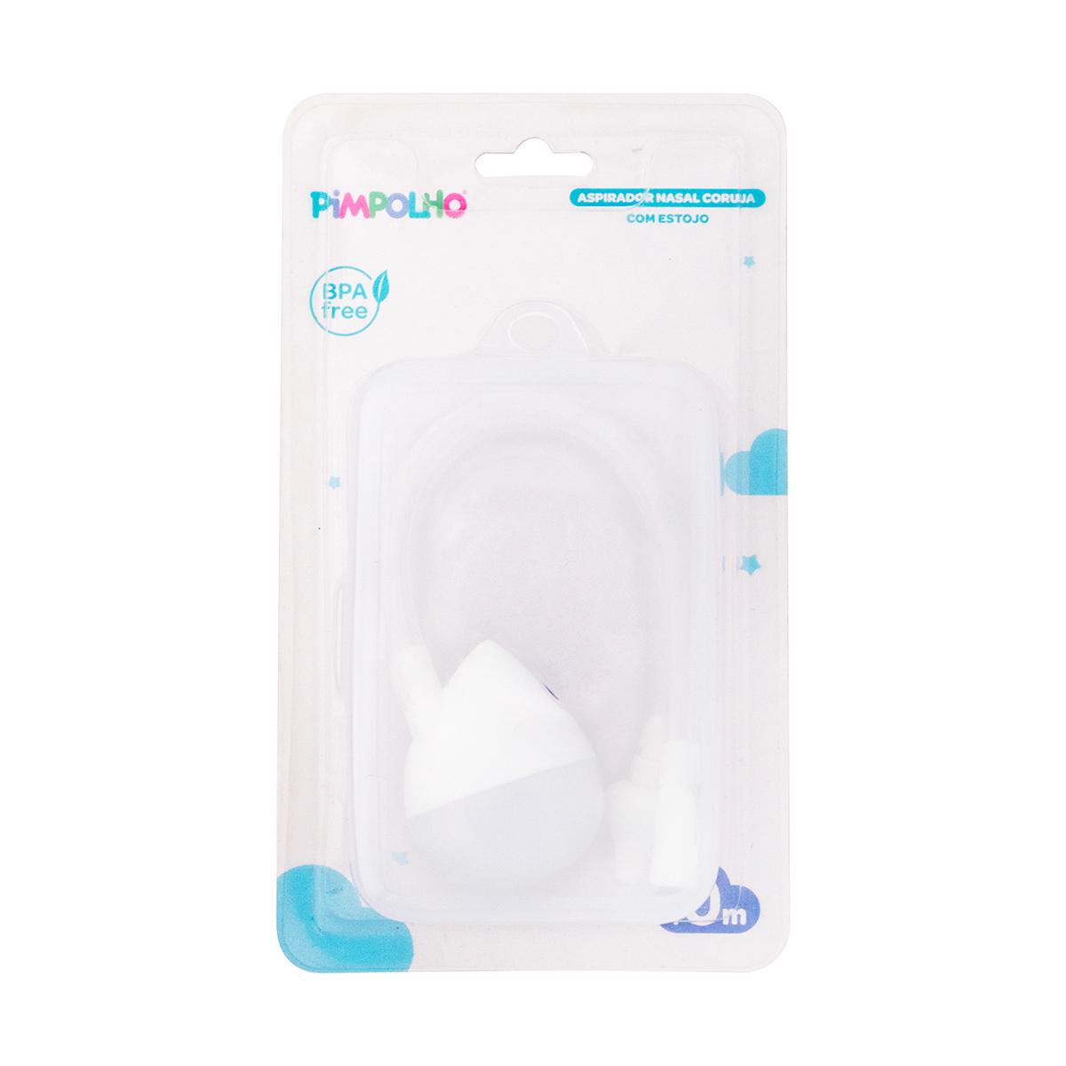 Aspirador Nasal de Sucção Antirrefluxo Com Estojo Pimpolho