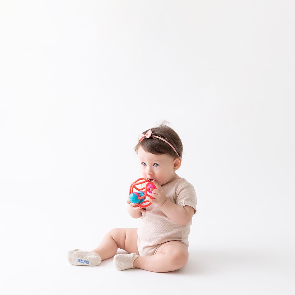 Chocalho Infantil Bola Sortido Pimpolho - Colorido