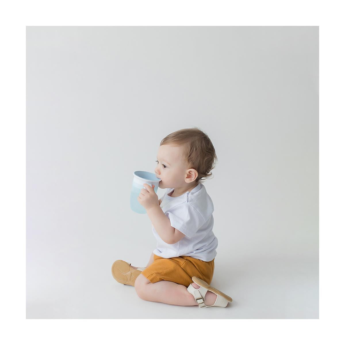 Copo Infantil Treinamento 360 210ml Antivazamento Pimpolho