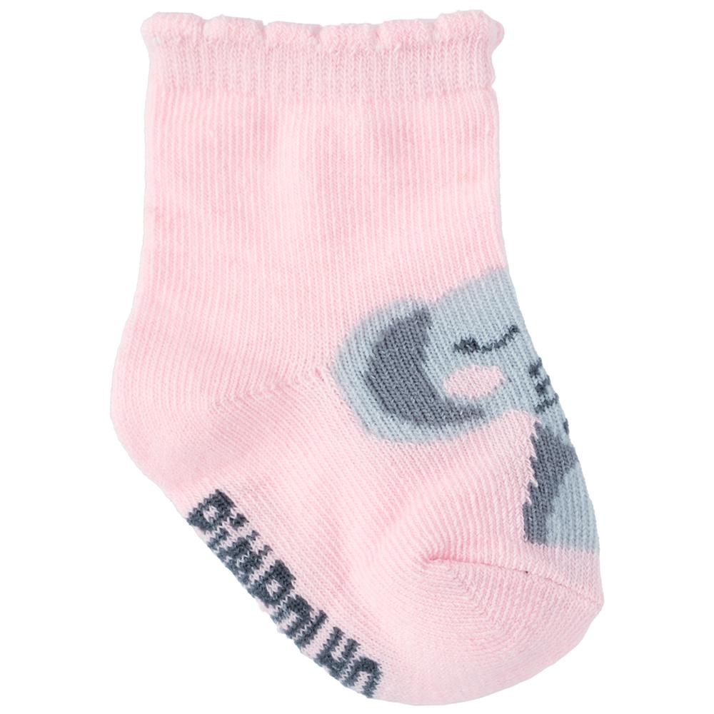 Kit Meia Semaninha Com 7 Prs 00-15 Feminino Pimpolho
