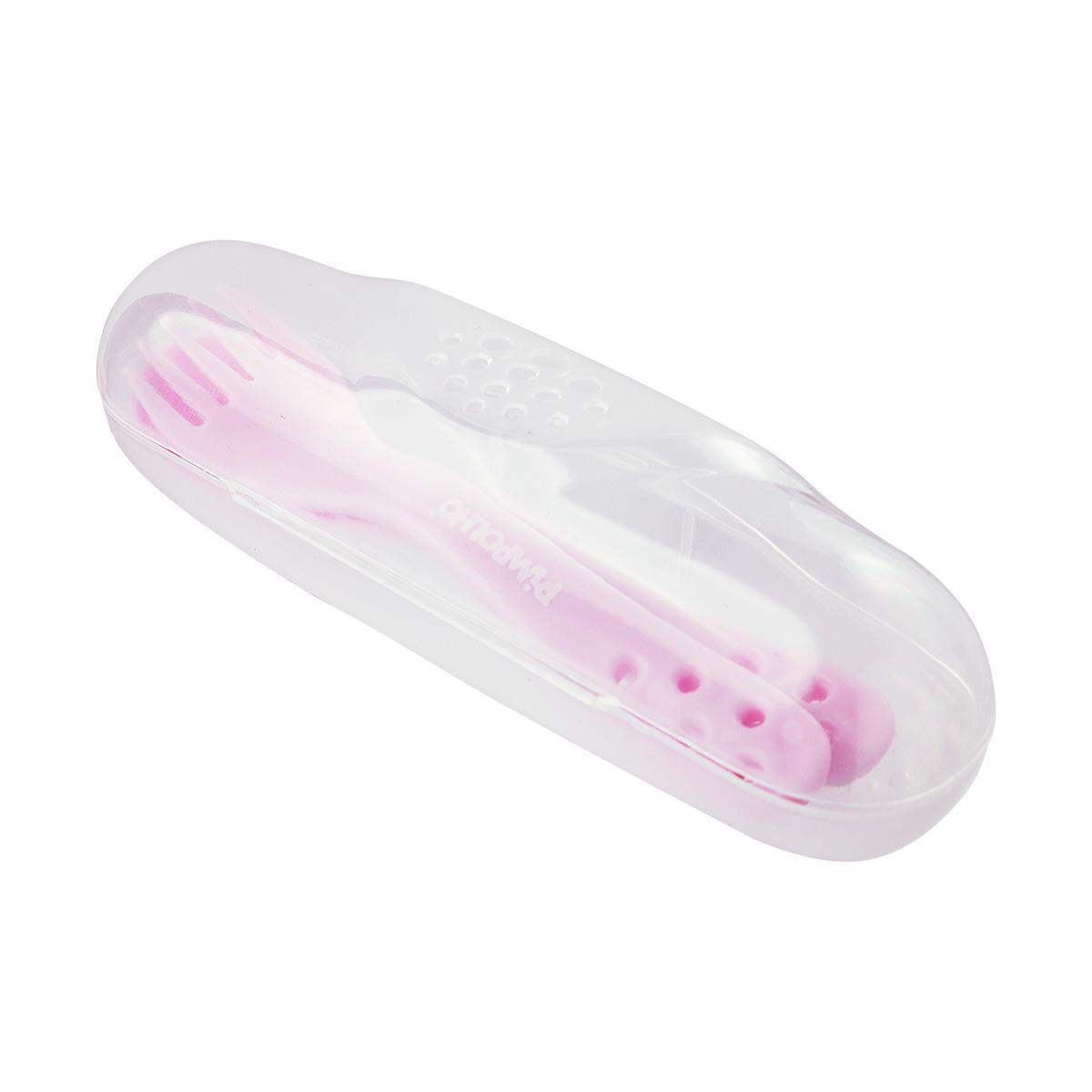 Kit Talher Infantil Com Estojo Pimpolho