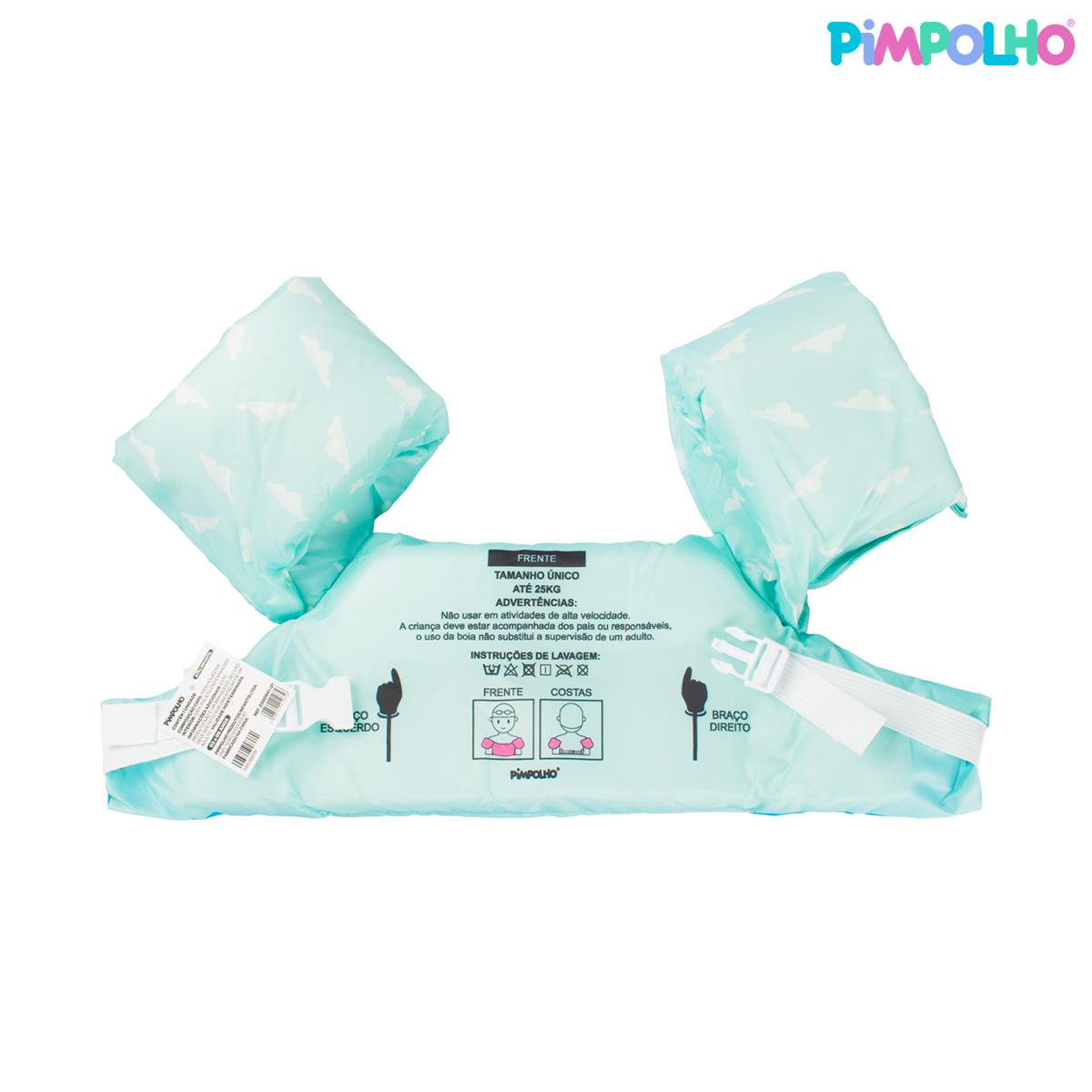 Boia Infantil Estampada com Fecho Ajustável Pimpolho