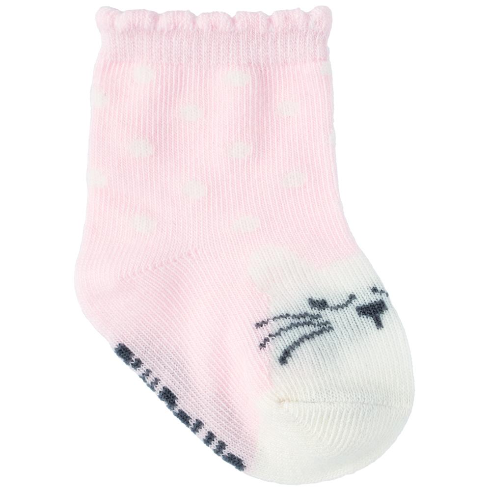 Kit Meia Semaninha Com 7 Prs 00-15 Feminino Pimpolho