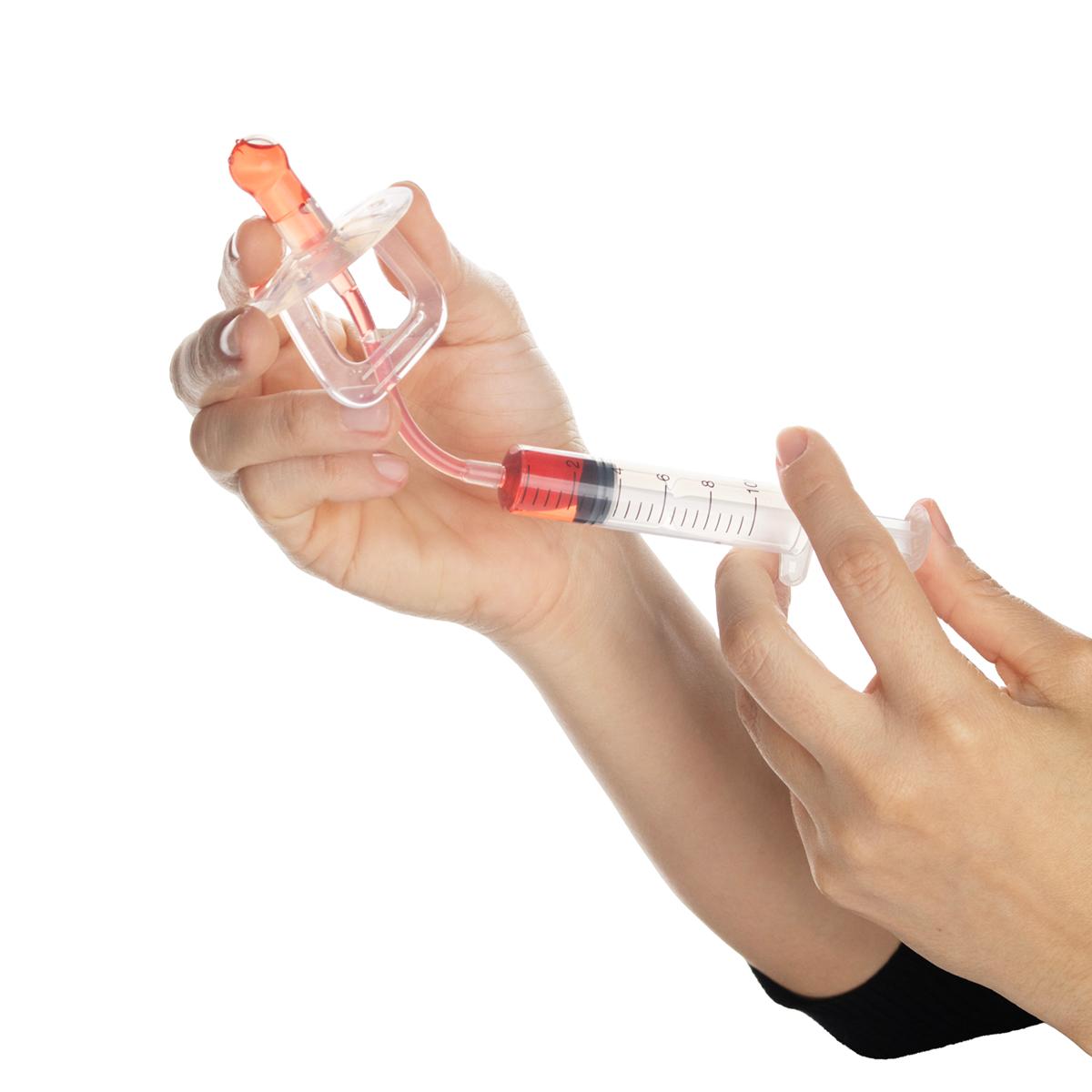 Dosador Remédio Formato De Chupeta 10ml Com Estojo Pimpolho