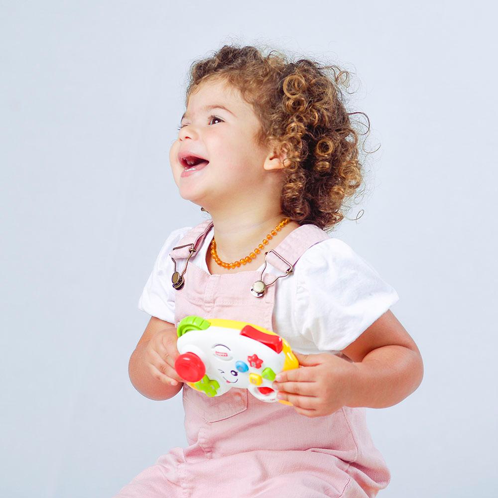 Controle De Vídeo Game Musical Para Bebê Infantil Pimpolho
