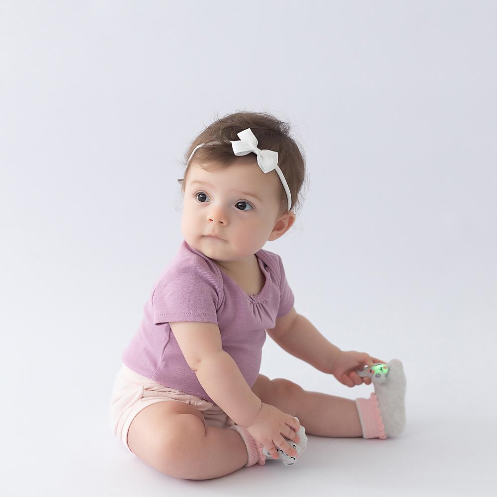 Meia Bichinho Bebe Pimpolho Led 00-15 Brilha