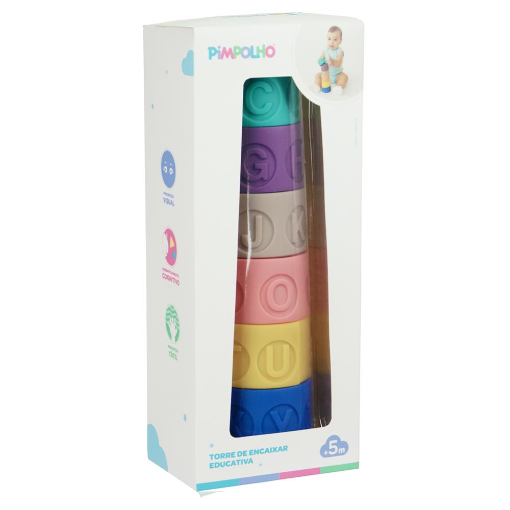 Torre Educativa Pimpolho para Bebês 0-24 meses