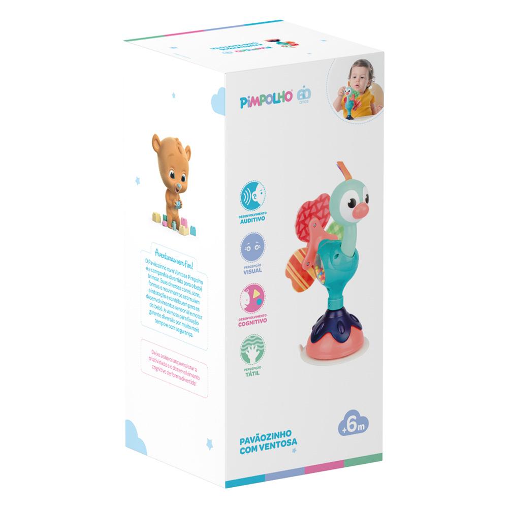 Brinquedo De Cadeirão Pavãozinho Unissex Pimpolho